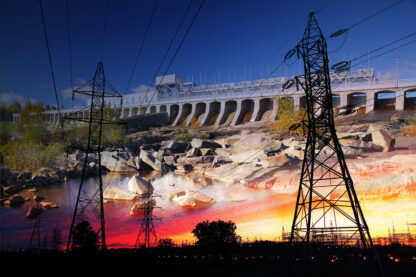 Electric Dam 03 - RF Stock Photo