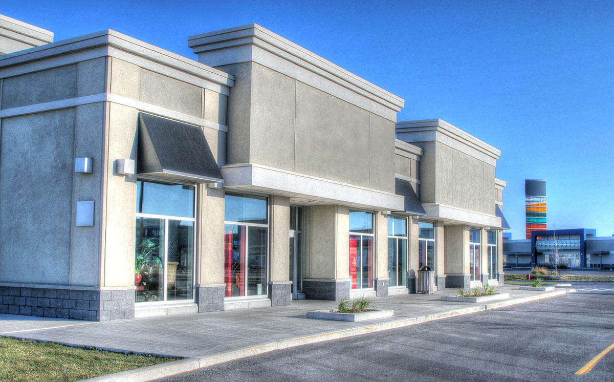 Gray Retail Modern Storefront