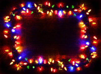 Large Set of Colorful Christmas Lights - Just Cool Stock Images and Animations at Budget Price