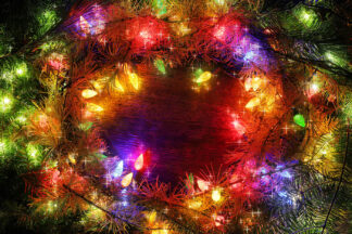 Multiple Christmas Light Sets - Just Cool Stock Images and Animations at Budget Price