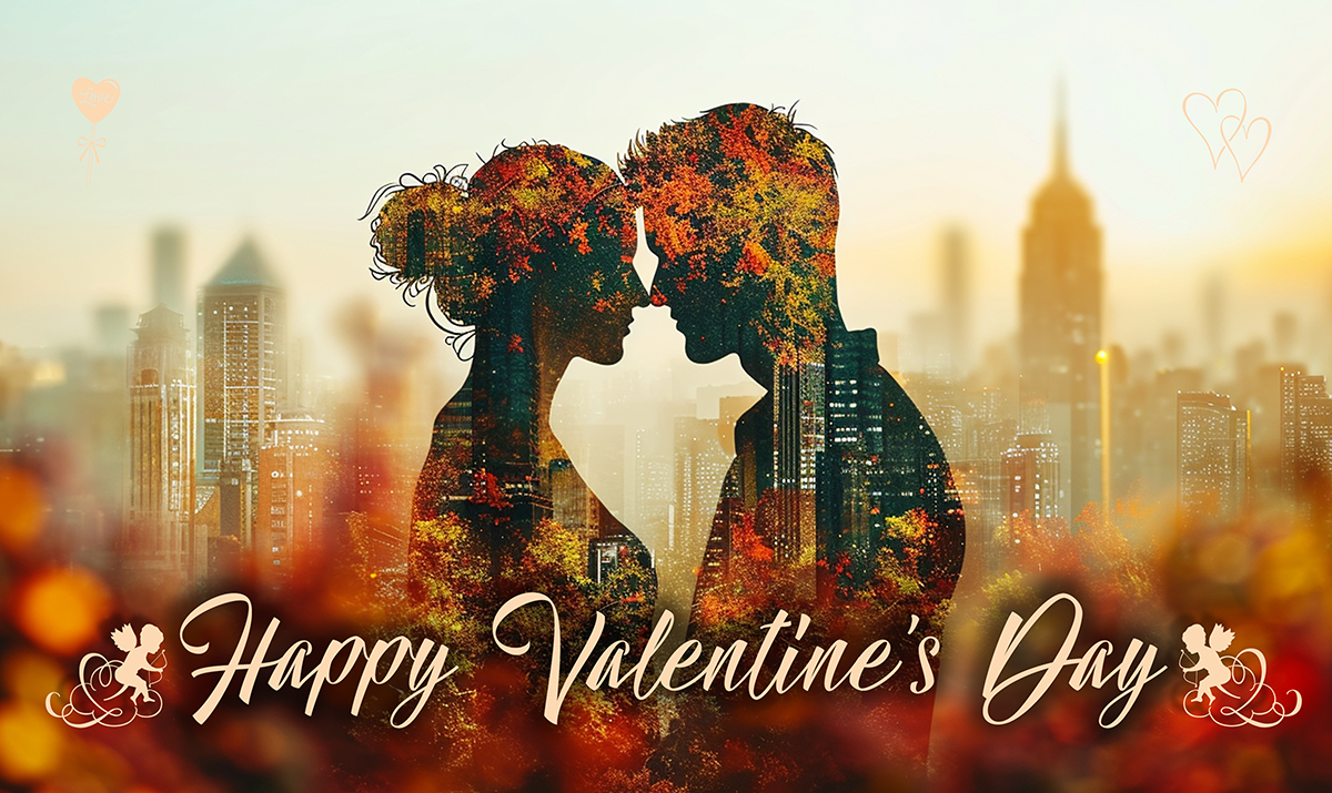 Happy Valentine's Day - Urban Hetero Couple